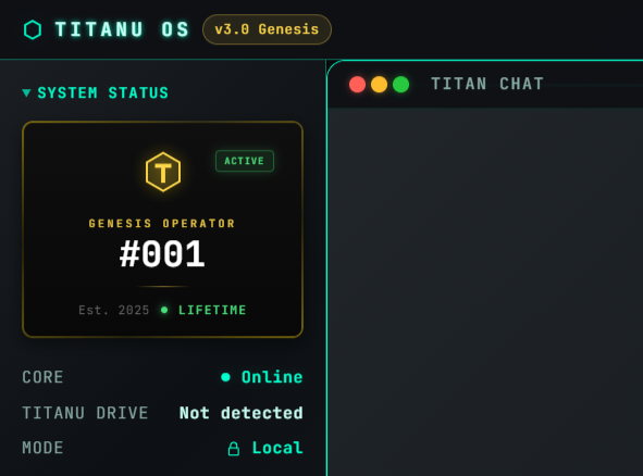 TitanU OS v3 System Status